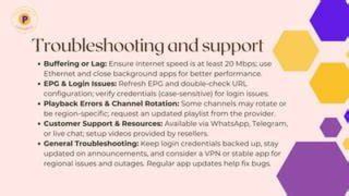 Troubleshooting buffering and playback errors with network checks